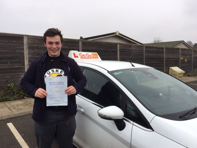 Oliver driving test pass in 5 days
