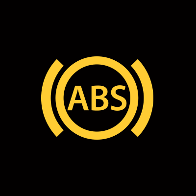 image of ABS warning light